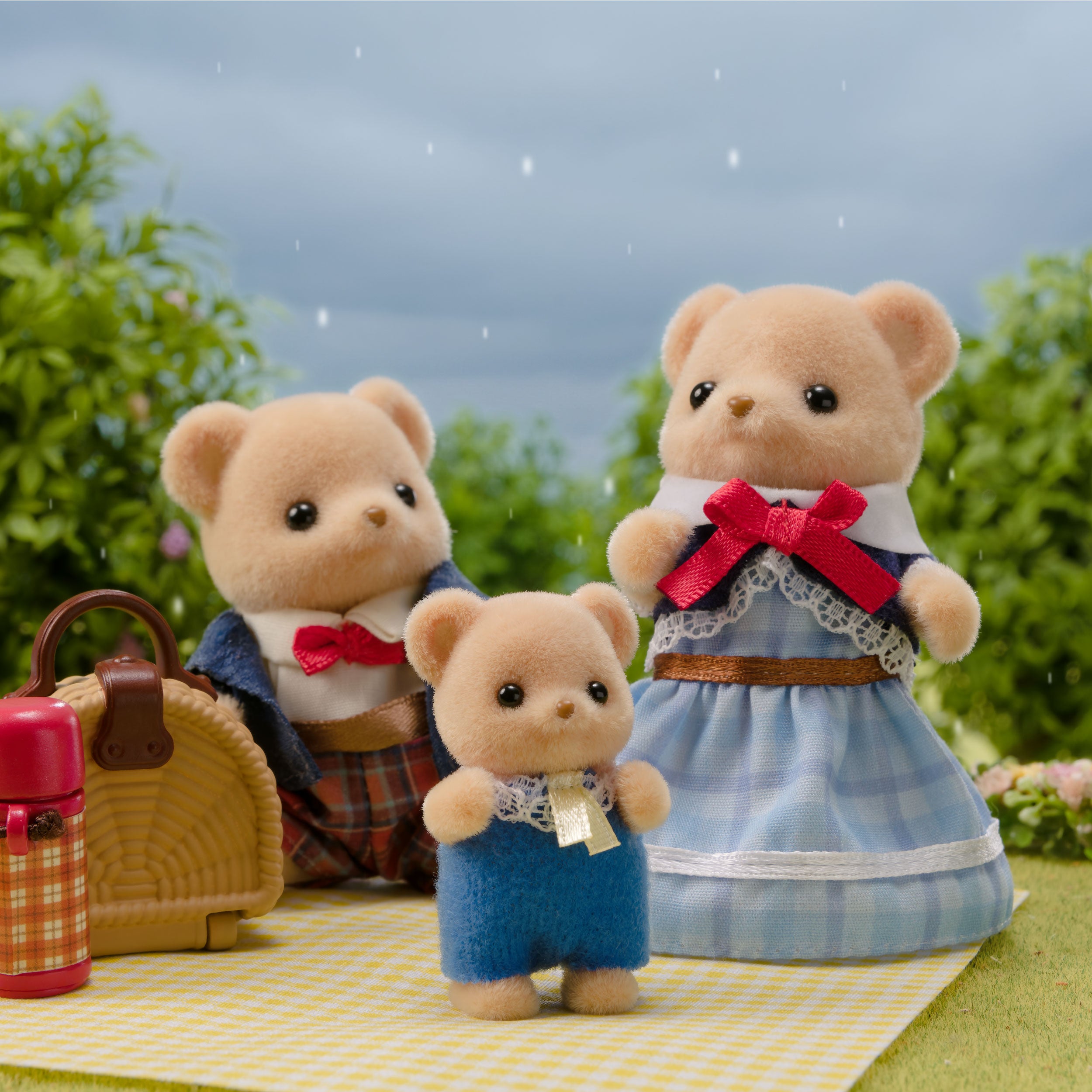 Sylvanian Families - Biscuit Bear Family