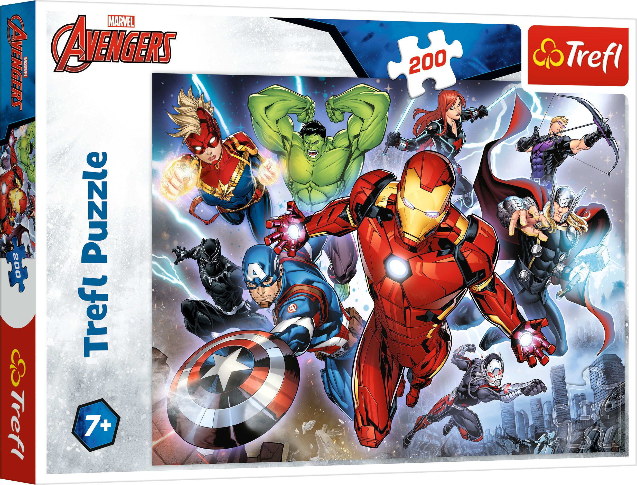 Trefl Avengers puslespill 200 deler