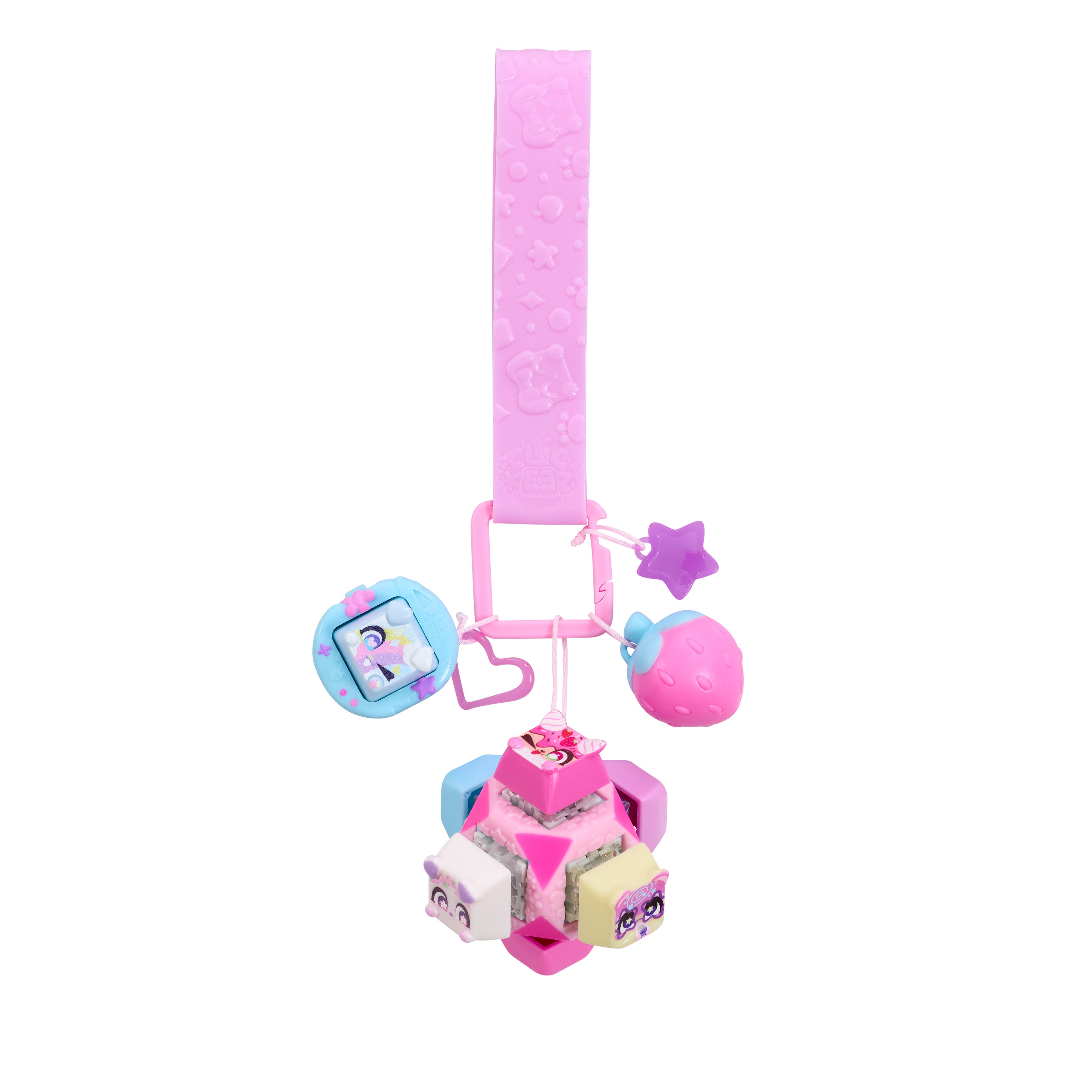 Clickeez Deluxe nøkkelring - klikknapper