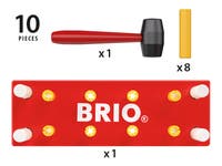 BRIO, 30525 Bankebrett rød
