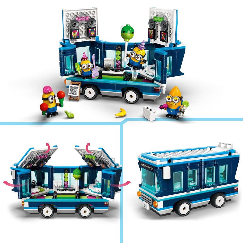 LEGO Despicable Me 75581, Minionenes musikkparty-buss
