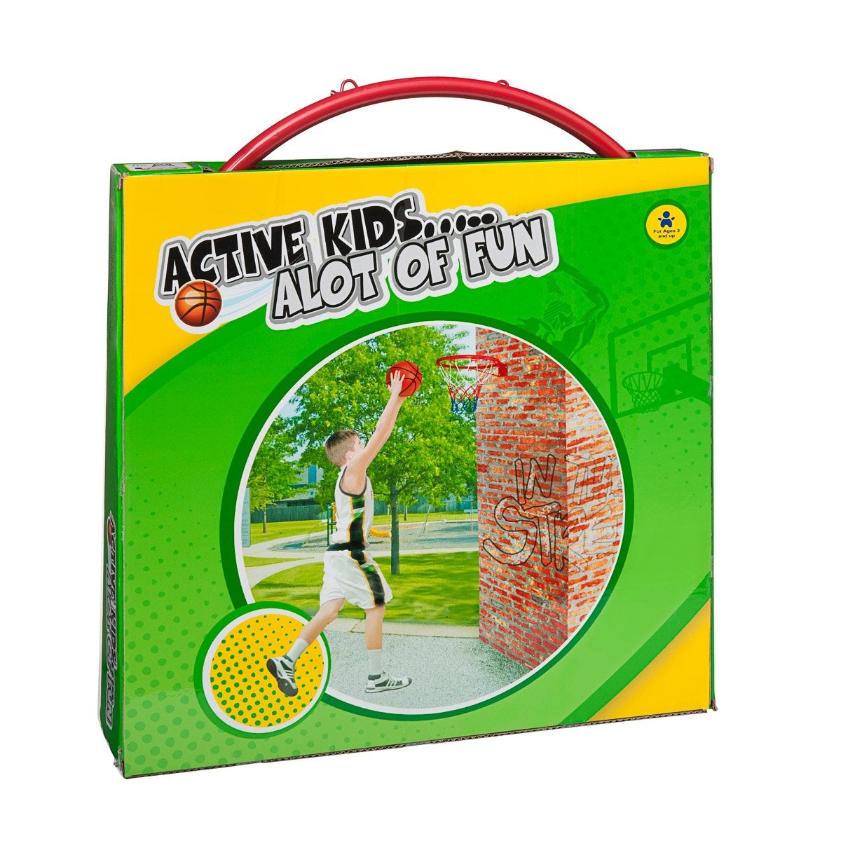 Kids Sport, basketballring i metall