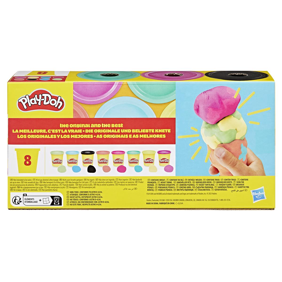 Play-Doh Compound 8-pack Vibrant