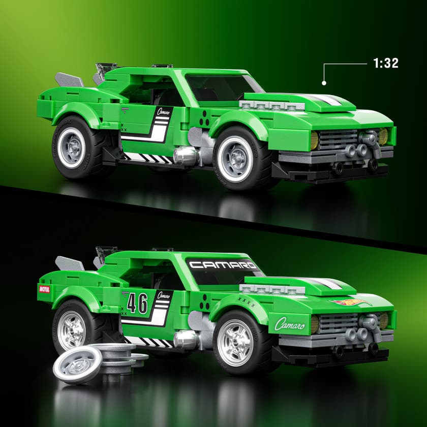 Mattel Brick Shop Custom '68 Camaro 1:32