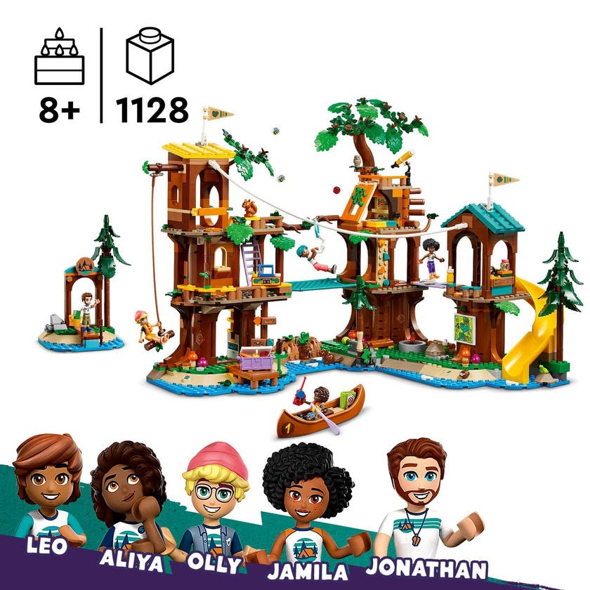 LEGO Friends 42631, Eventyrleir – trehytte