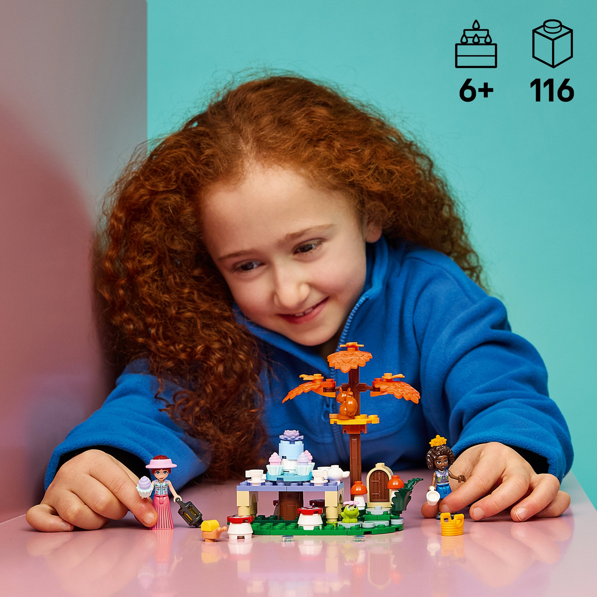 LEGO® Friends Teselskap i skogen, byggelekesett 42690