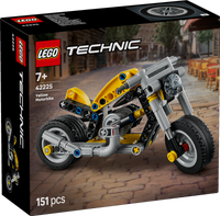 LEGO® Technic Gul motorsykkel, lekebyggesett 42225