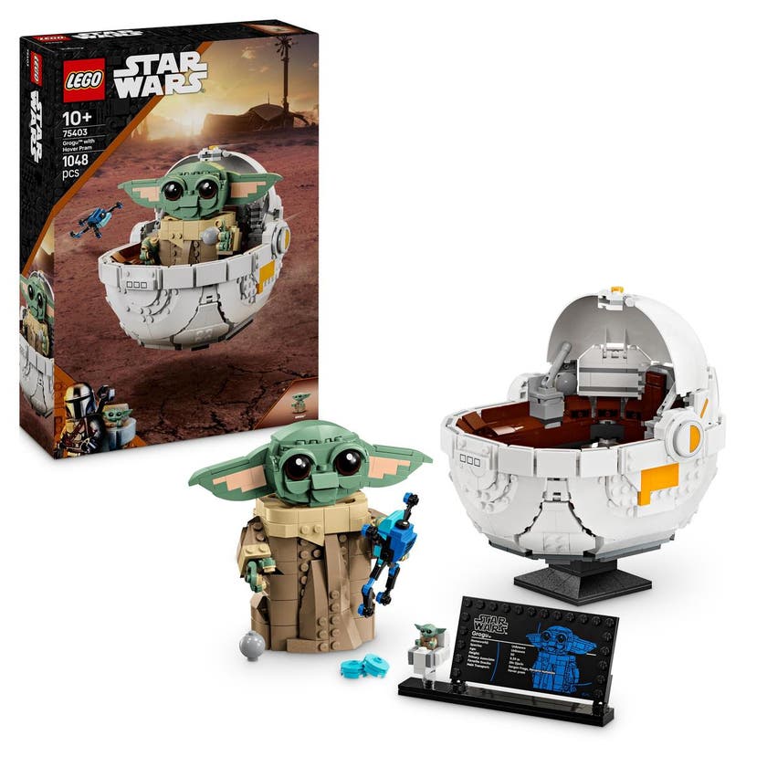LEGO Star Wars TM 75403, Grogu™ med sveveklappvogn