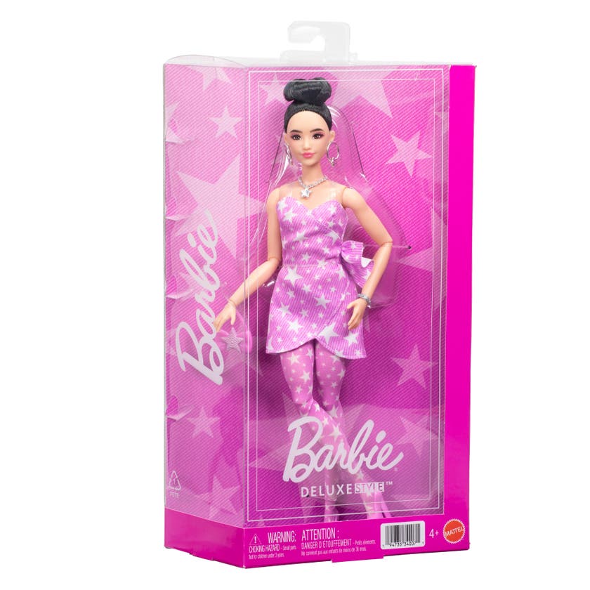 Barbie Deluxe Style - Star wrap dress
