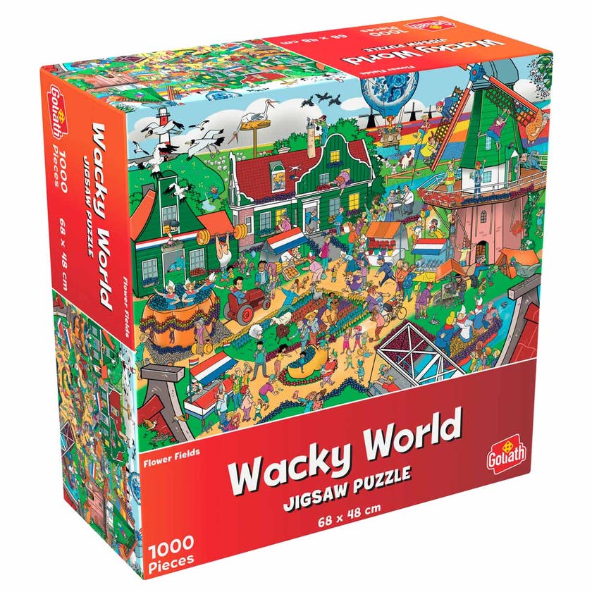 Wacky World Dutch Flower Fields 1000 Biter