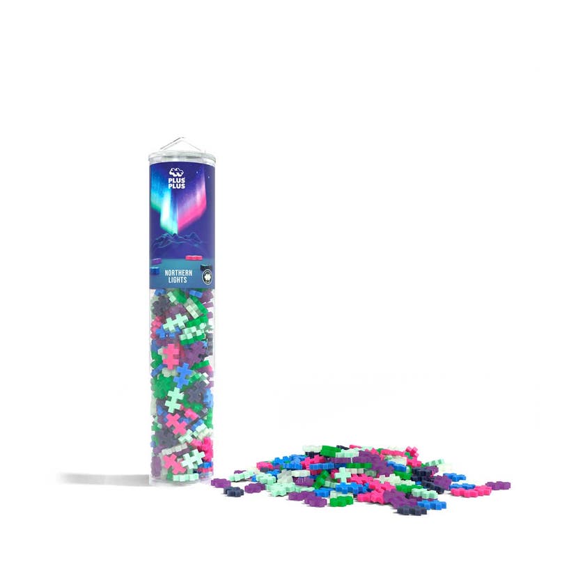 Plus-Plus Northern Lights mix / 240 stk Tube