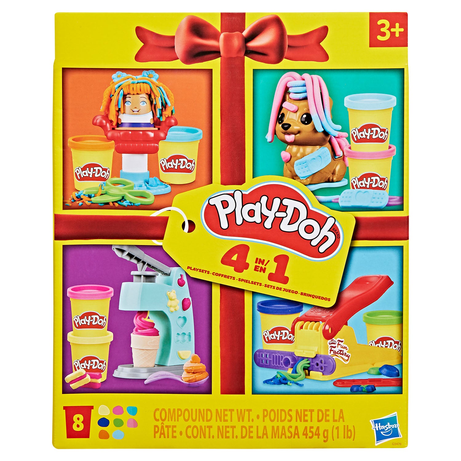 Play-Doh Mini klassisk sett, 8 farger