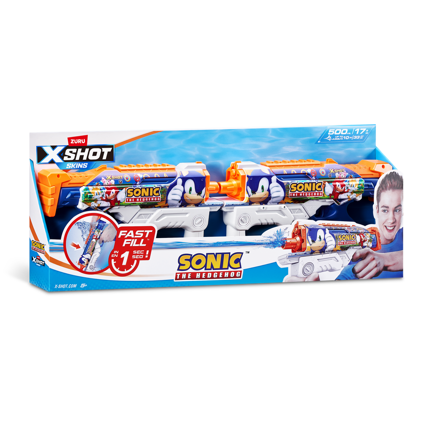 XSHOT Water RASK PÅFYLLING SKALLER Sonic 2-pakning