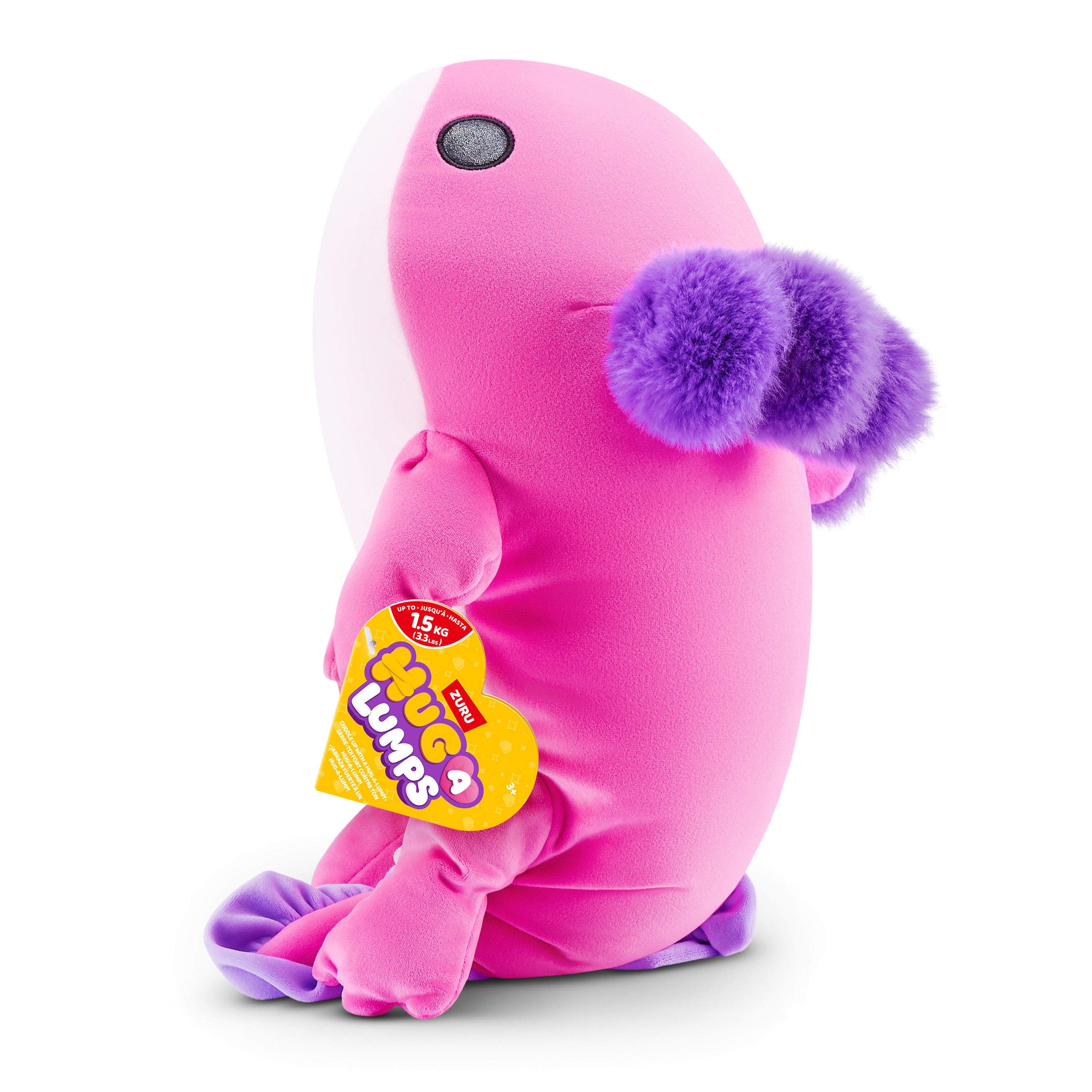 Hug-A-Lumps Axolotl Medium Ally - Viktet kosedyr