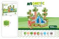 Mag&Play - Building cubes 2 cm 106 stk