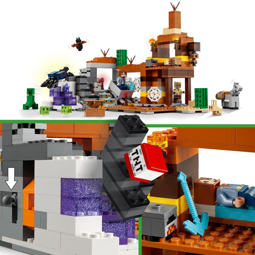 LEGO Minecraft 21263, Gruvesjakten i steinørkenen