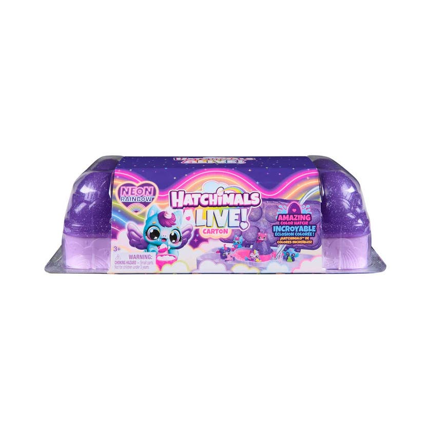Hatchimals Alive Neon Rainbow Kartong