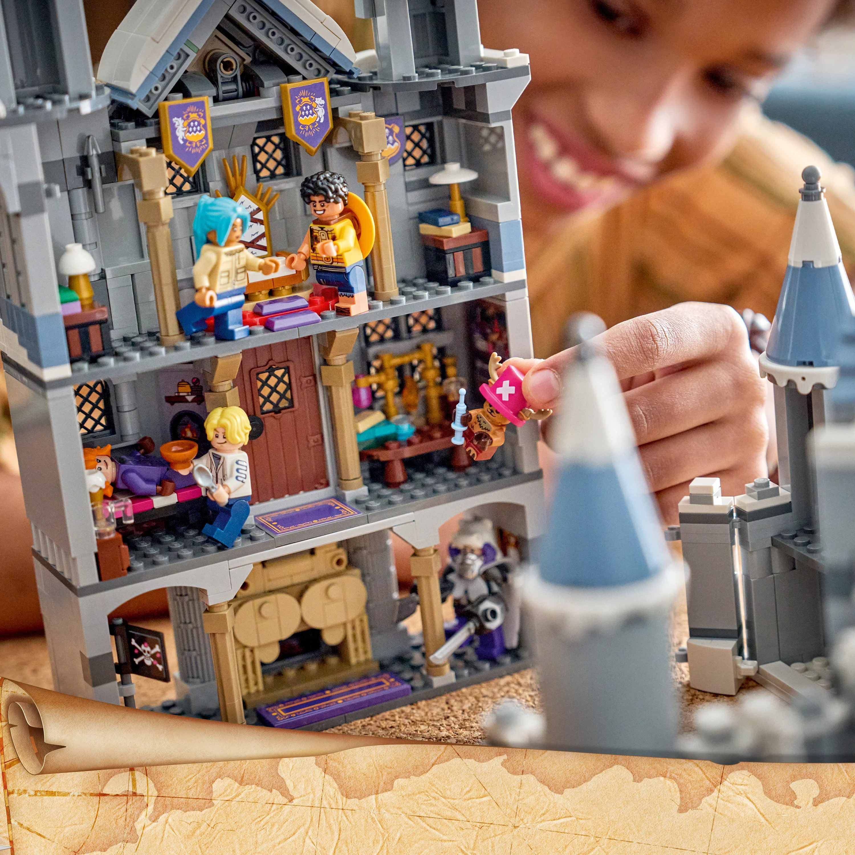 LEGO® ONE PIECE 75645, Kamp ved Drum-slottet