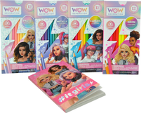 WOW Generation, Fargeleggingssett med 48 Fargeblyanter og Skisseblokker