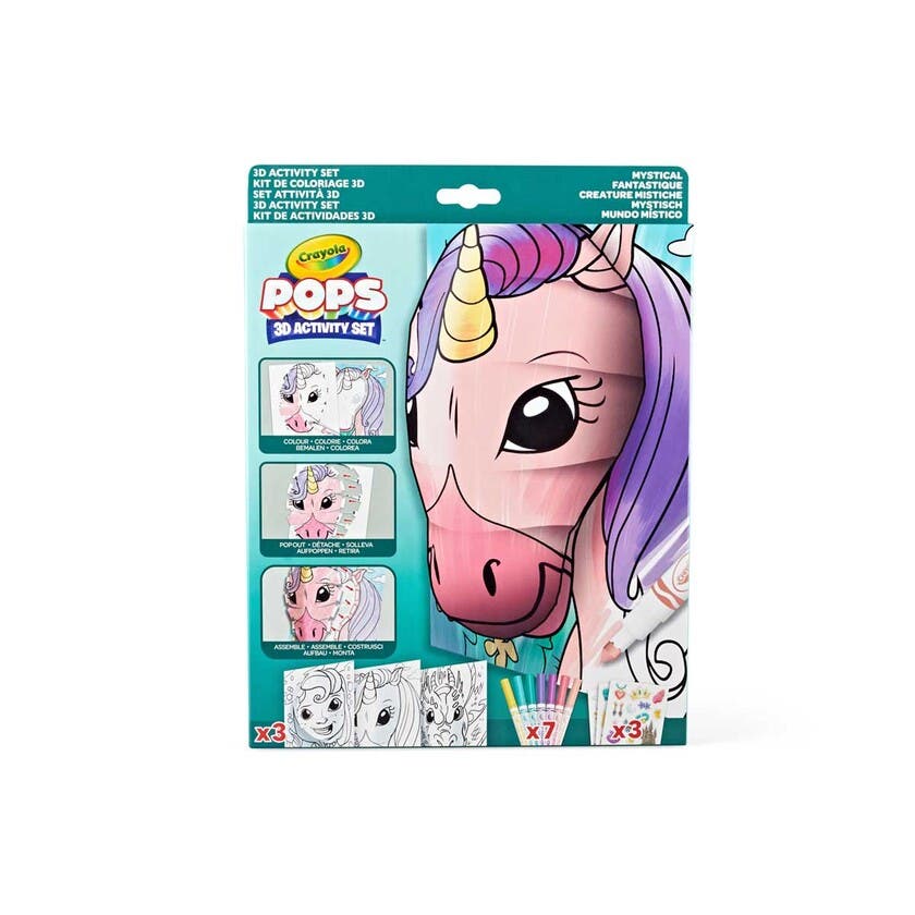 Crayola Pops 3D Enhjørning