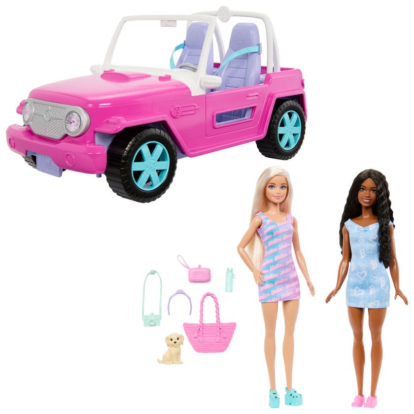 Barbie Dream Land Dukker og Kjøretøy