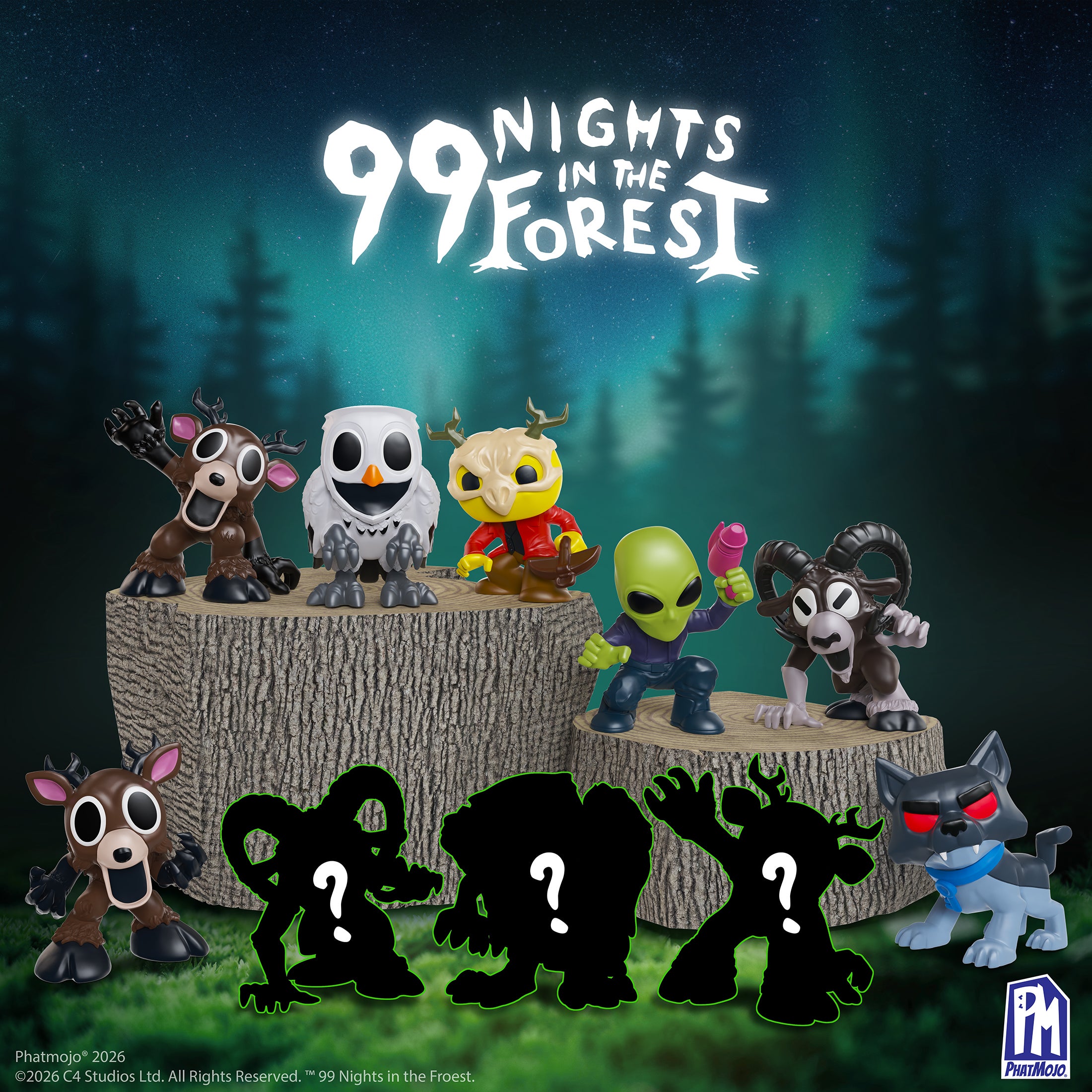 99 Nights Minifigurer