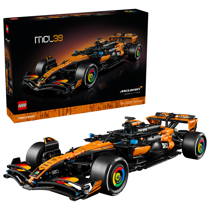LEGO® Technic McLaren MCL39 F1®-bil, gavebyggesett 42228