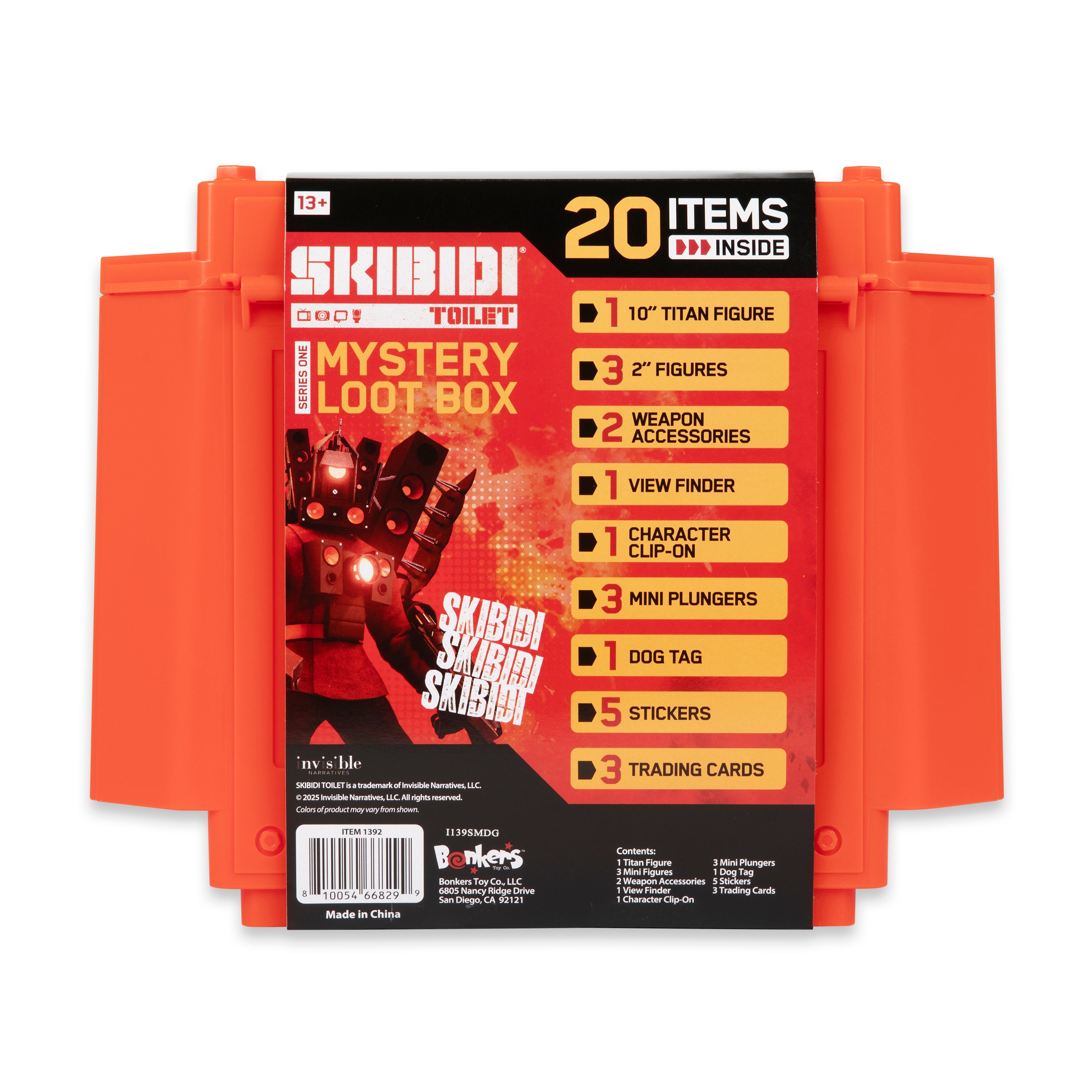 Skibidi Toilet Giant Mystery Surprise Loot Box 