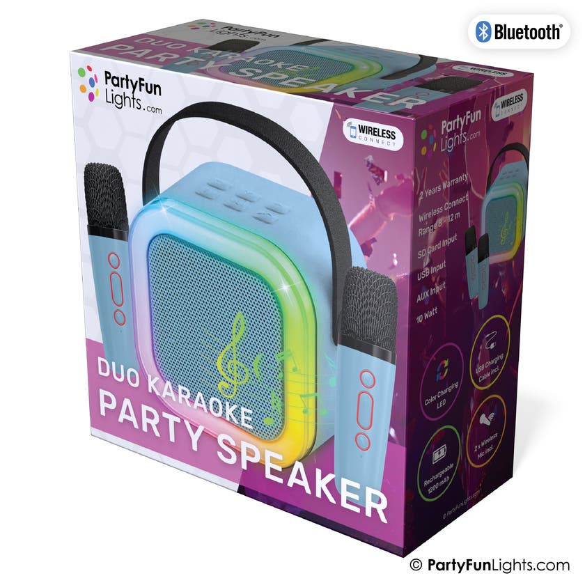 Stage - Minikaraoke med 2 mikrofoner