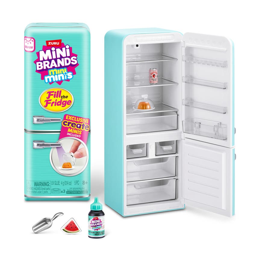 Mini Brands Fill the Fridge Playset S1