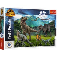 Trefl Dinosaurier puslespill 100 brikker