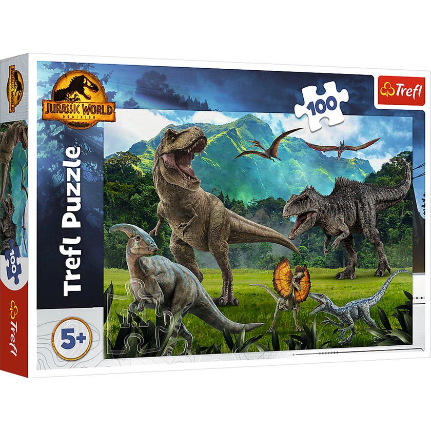 Trefl Dinosaurier puslespill 100 brikker