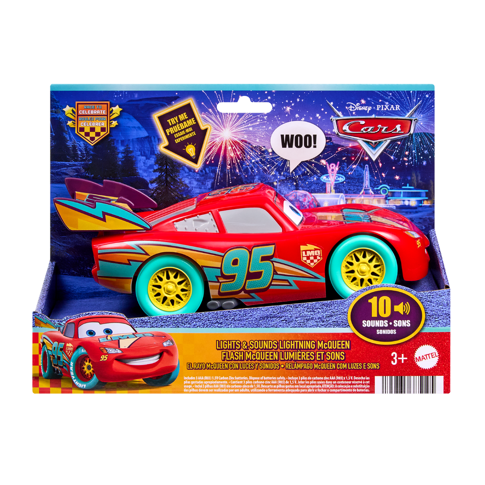 Lightning McQueen Lekebil med Lys og Lyd