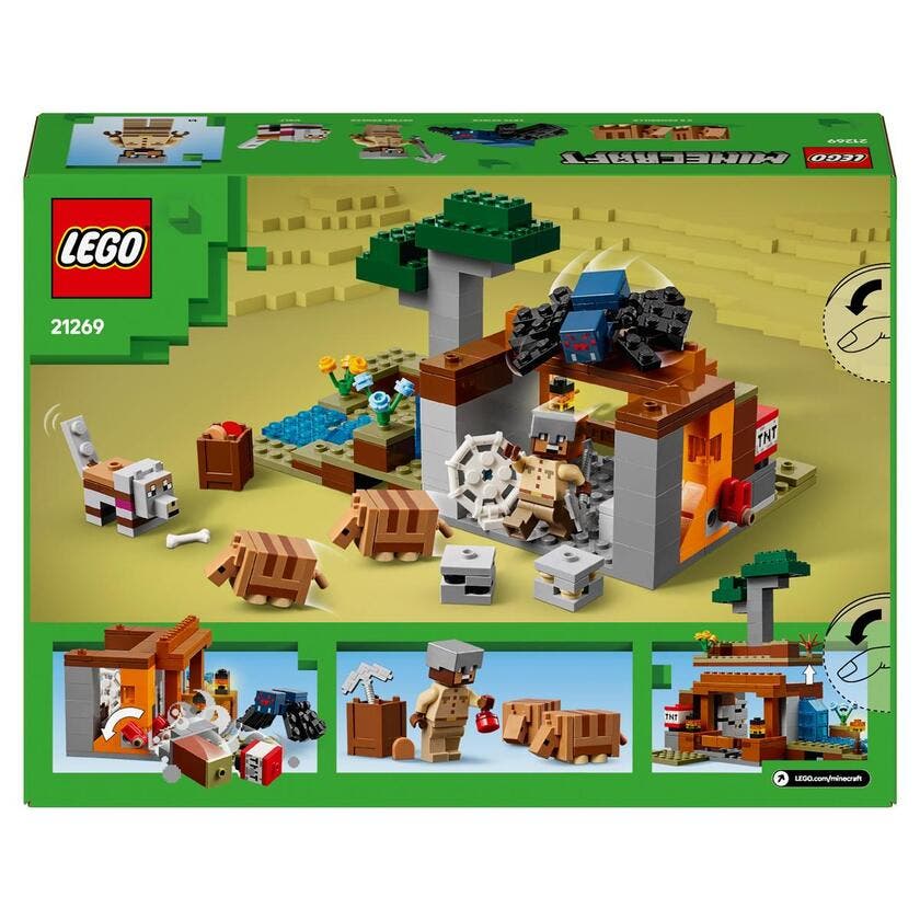 LEGO Minecraft 21269, Ekspedisjonen til beltedyrgruvene