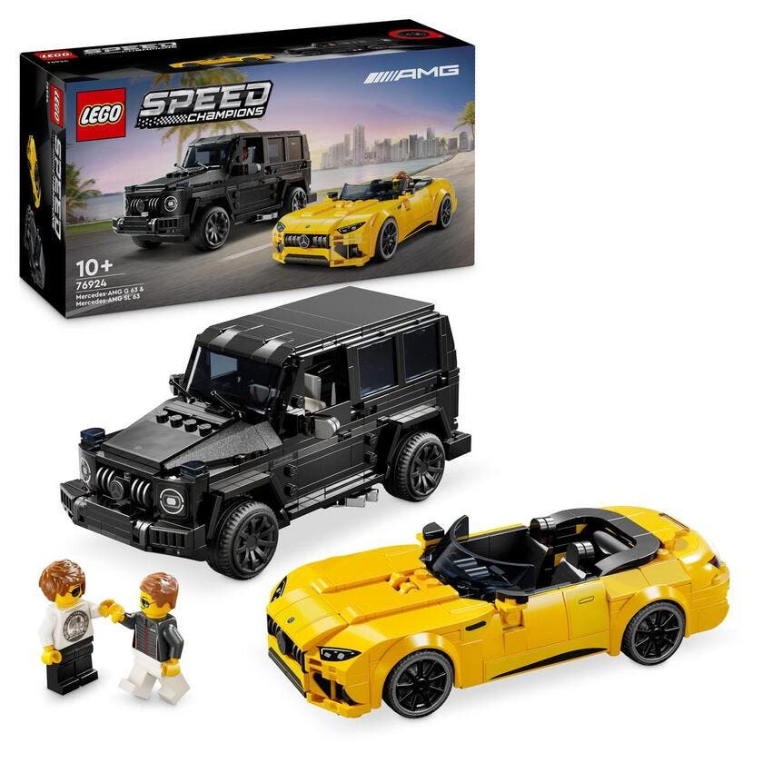 LEGO Speed Champions 76924, Mercedes-AMG G 63 & Mercedes-AMG SL 63