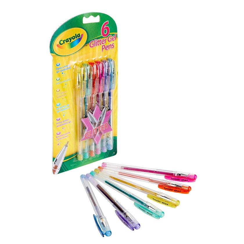 Crayola 6 - Glitterpenner