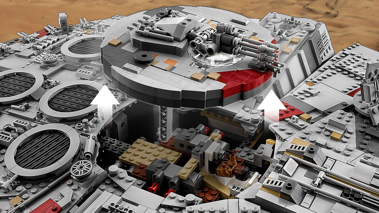 LEGO Star Wars 75192, Millennium Falcon