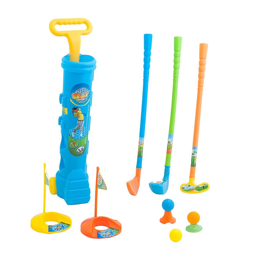 Golfsett for barn fra 3 år med trillevogn – Kids Sports