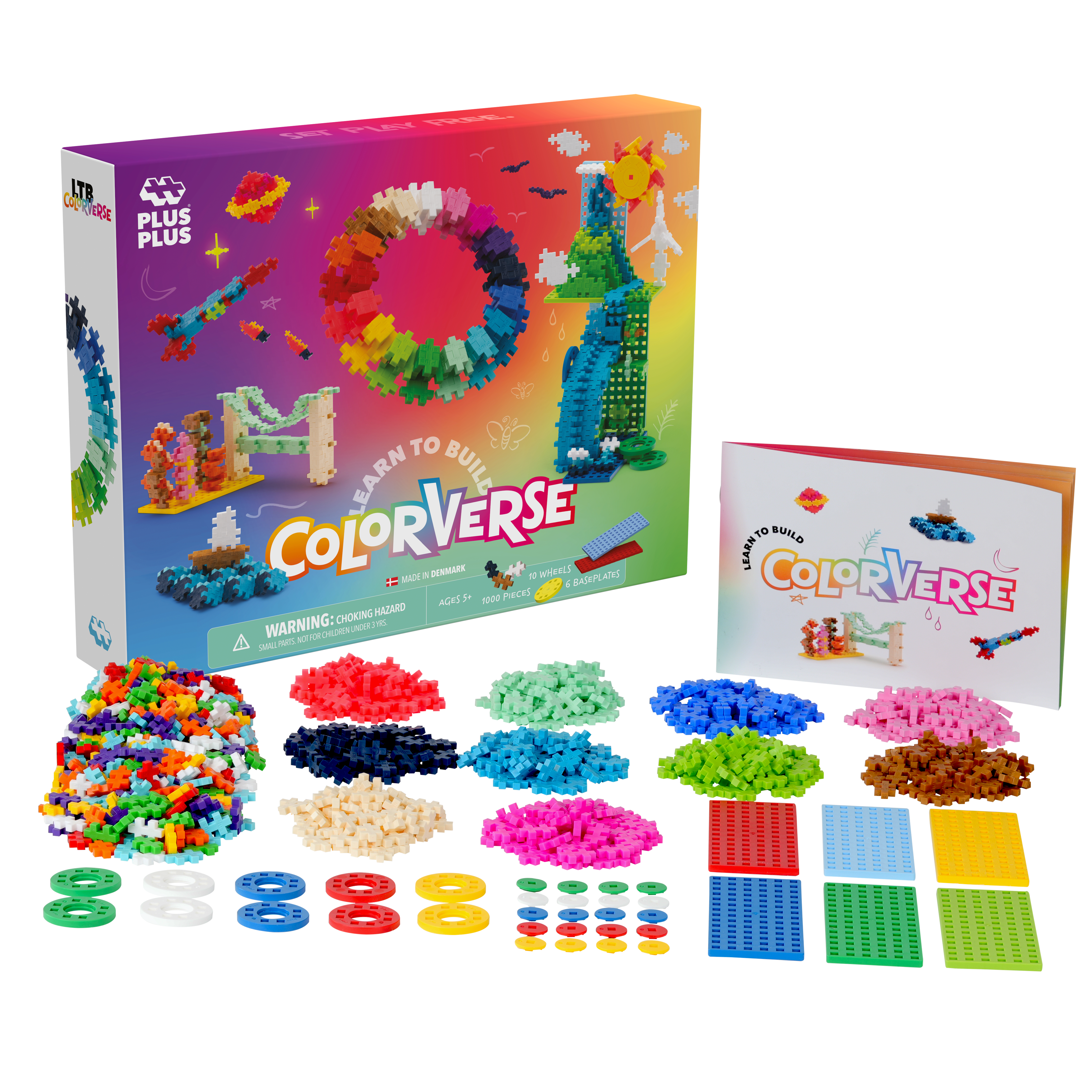 Plus-Plus Learn to build Colorverse Super sett