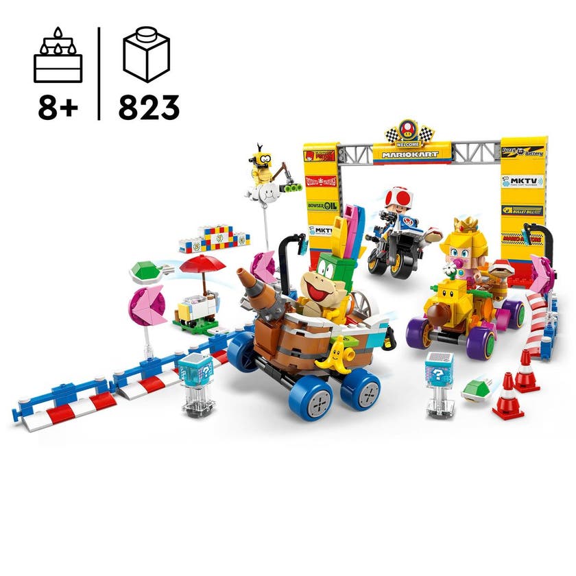 LEGO Super Mario 72036, Mario Kart™ – Baby Peach & Grand Prix