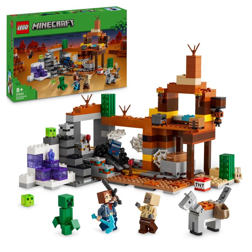 LEGO Minecraft 21263, Gruvesjakten i steinørkenen