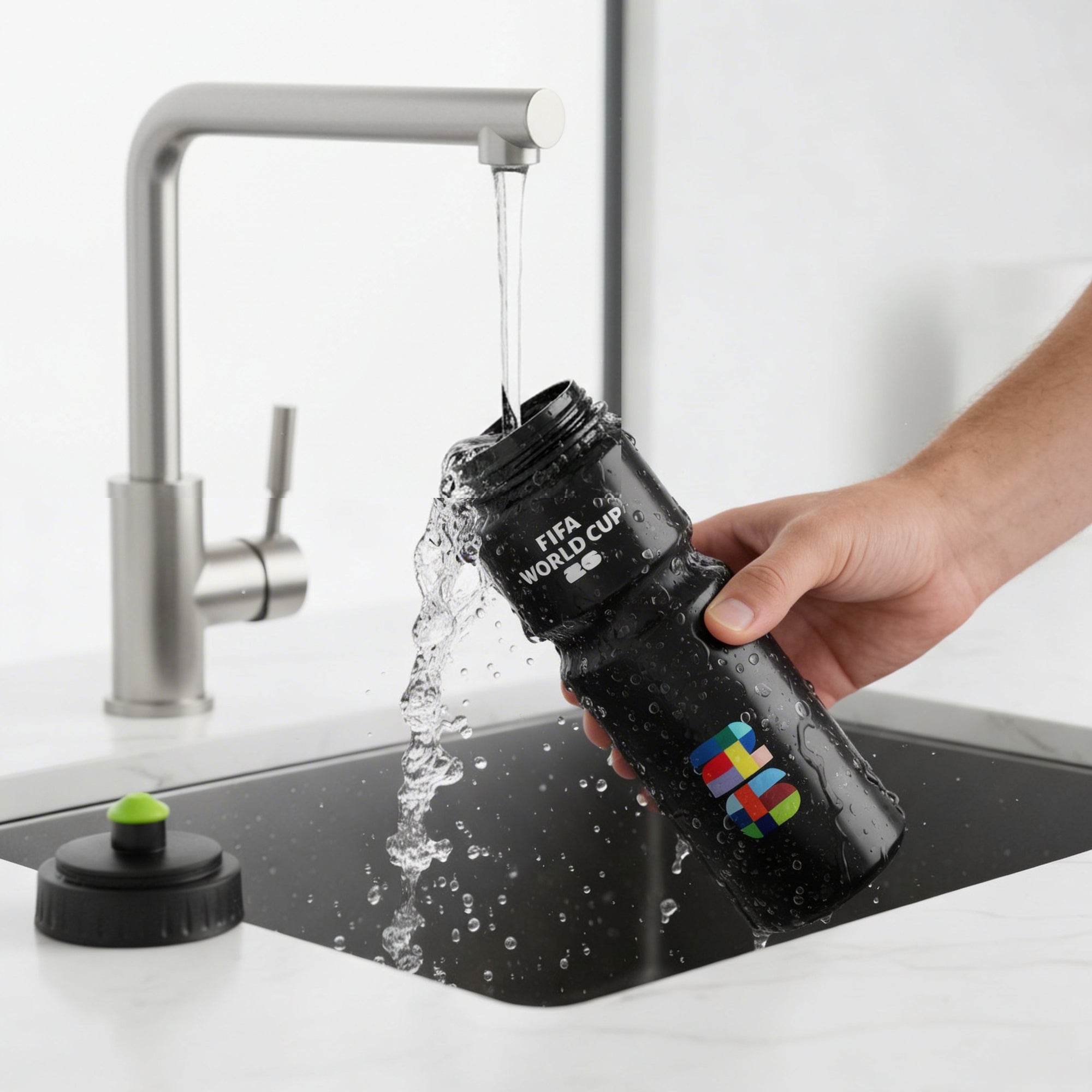 Hypro WC26 Plastdrikkeflaske Svart 500 ml
