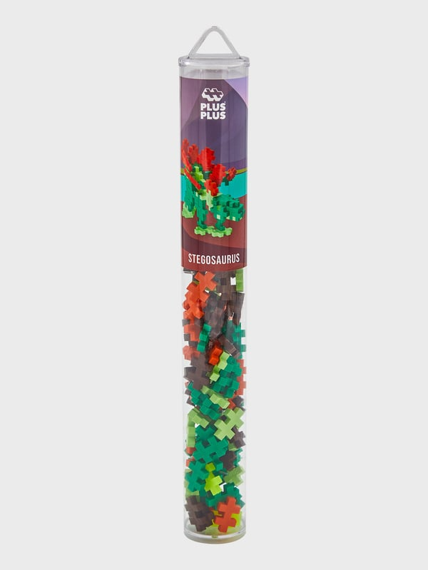 Plus-Plus - Stegosaurus / 100 pcs Tube