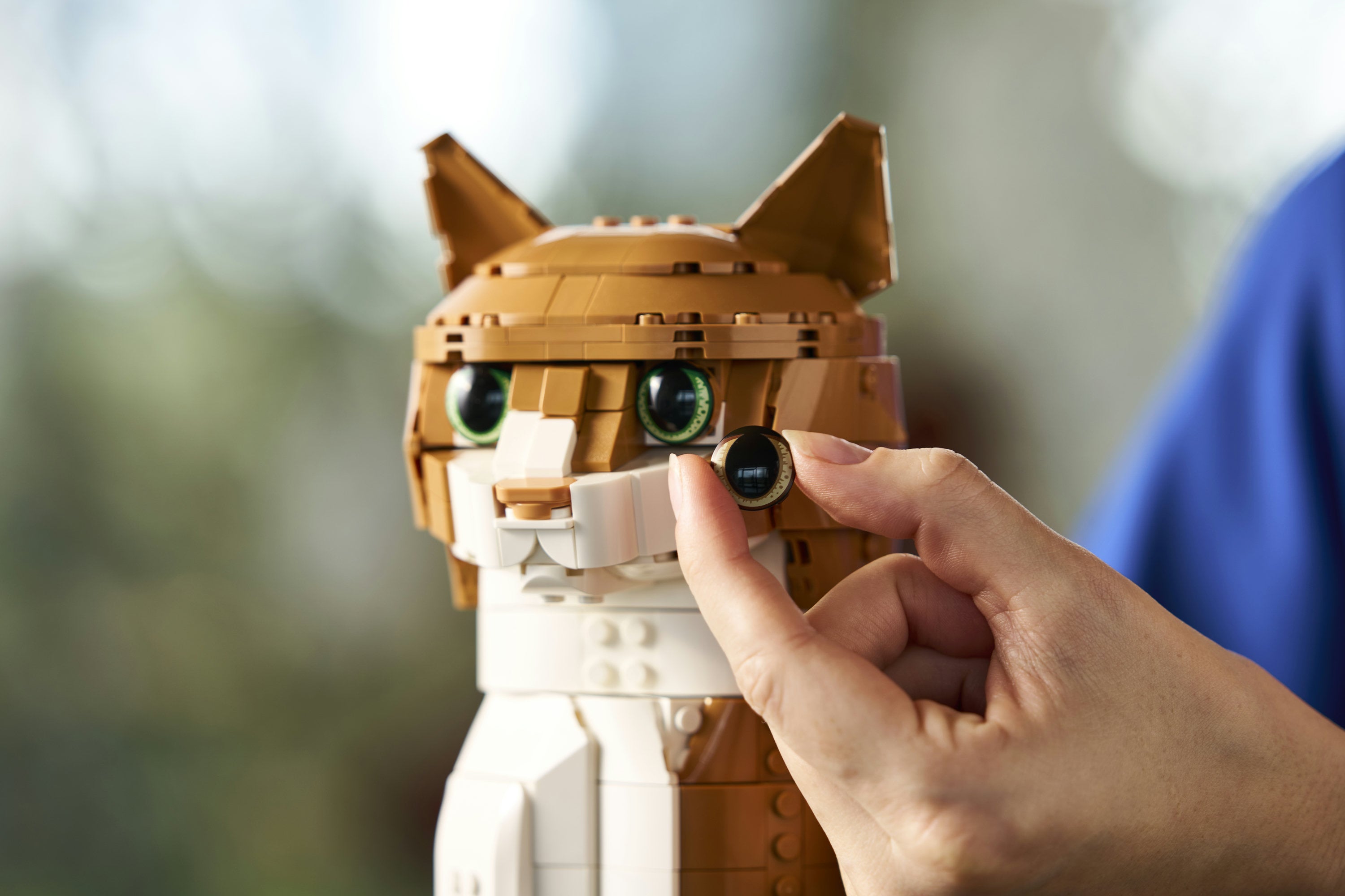 LEGO® Ideas Oransje katt, byggbar dyrefigur 21376