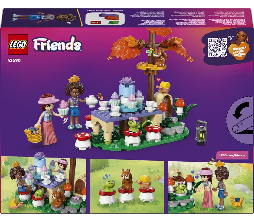 LEGO® Friends Teselskap i skogen, byggelekesett 42690