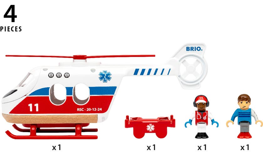 BRIO Tog, Redningshelikopter