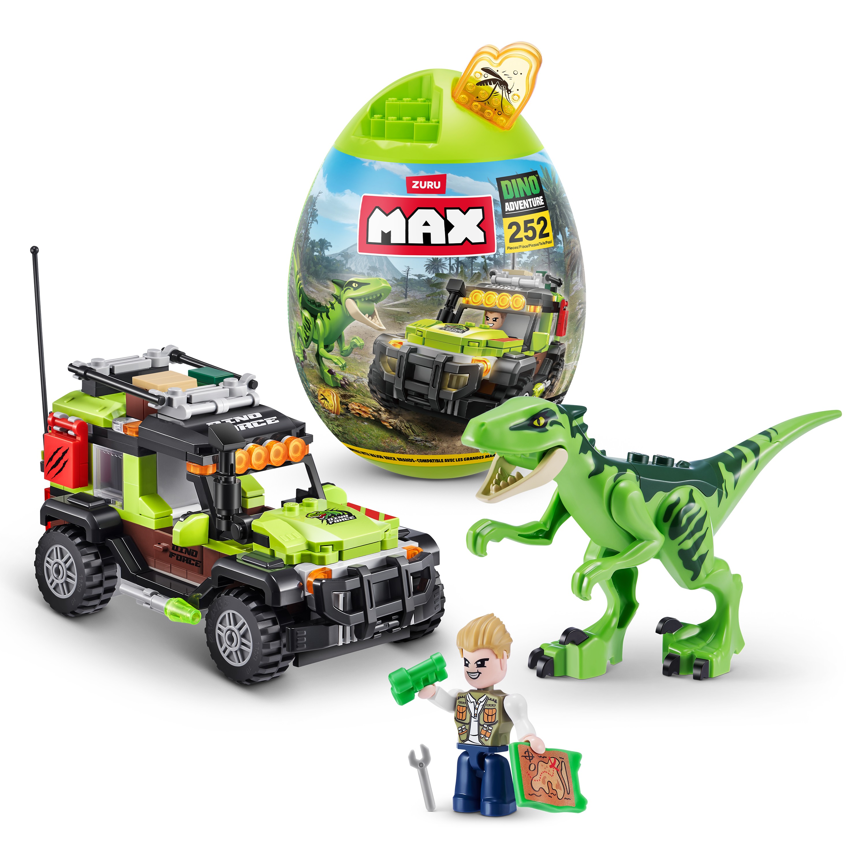ZURU Max, Dino Adventure Dino Adventure 238 deler