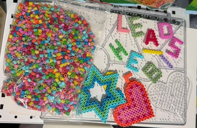 Rørperlekit Lære om bokstaver og tall