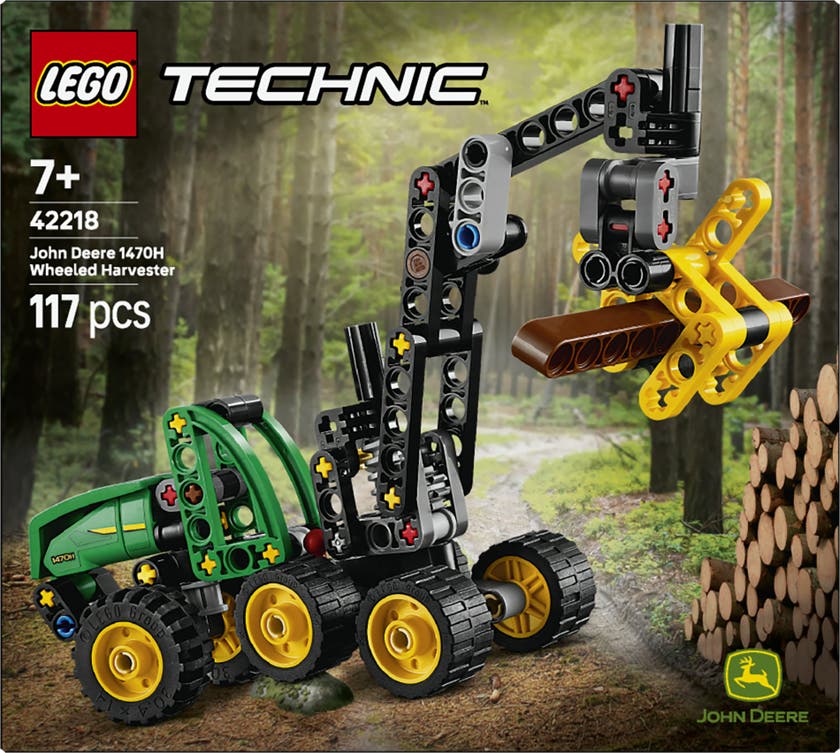 LEGO® Technic John Deere 1470H hjuldrevet hogstmaskin 42218