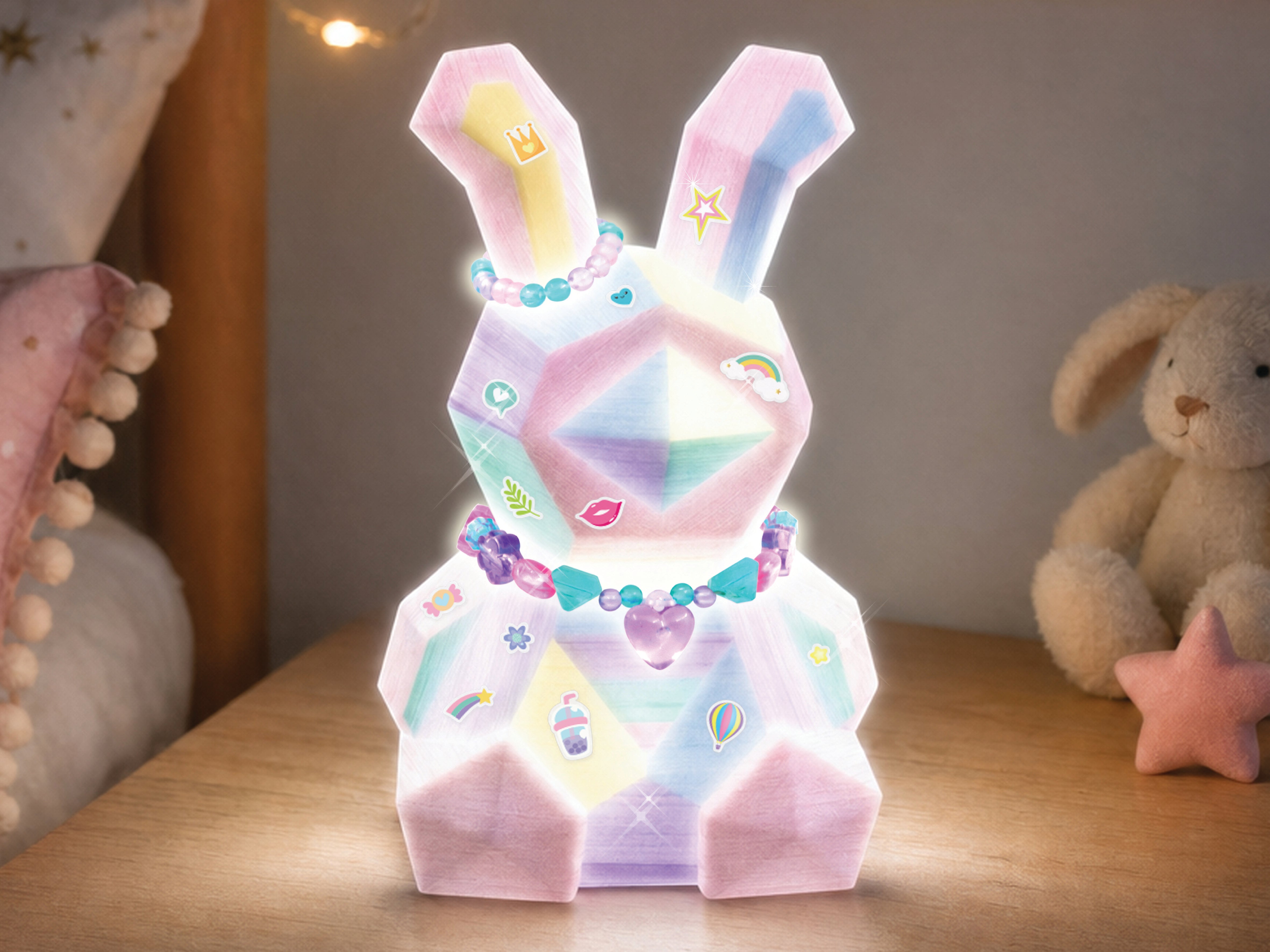 Male din lampe B/O, 13 cm DIY-sett